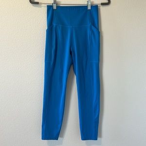 Girlfriend Collective leggings blue size small